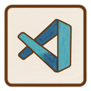 Visual Studio Code ikon